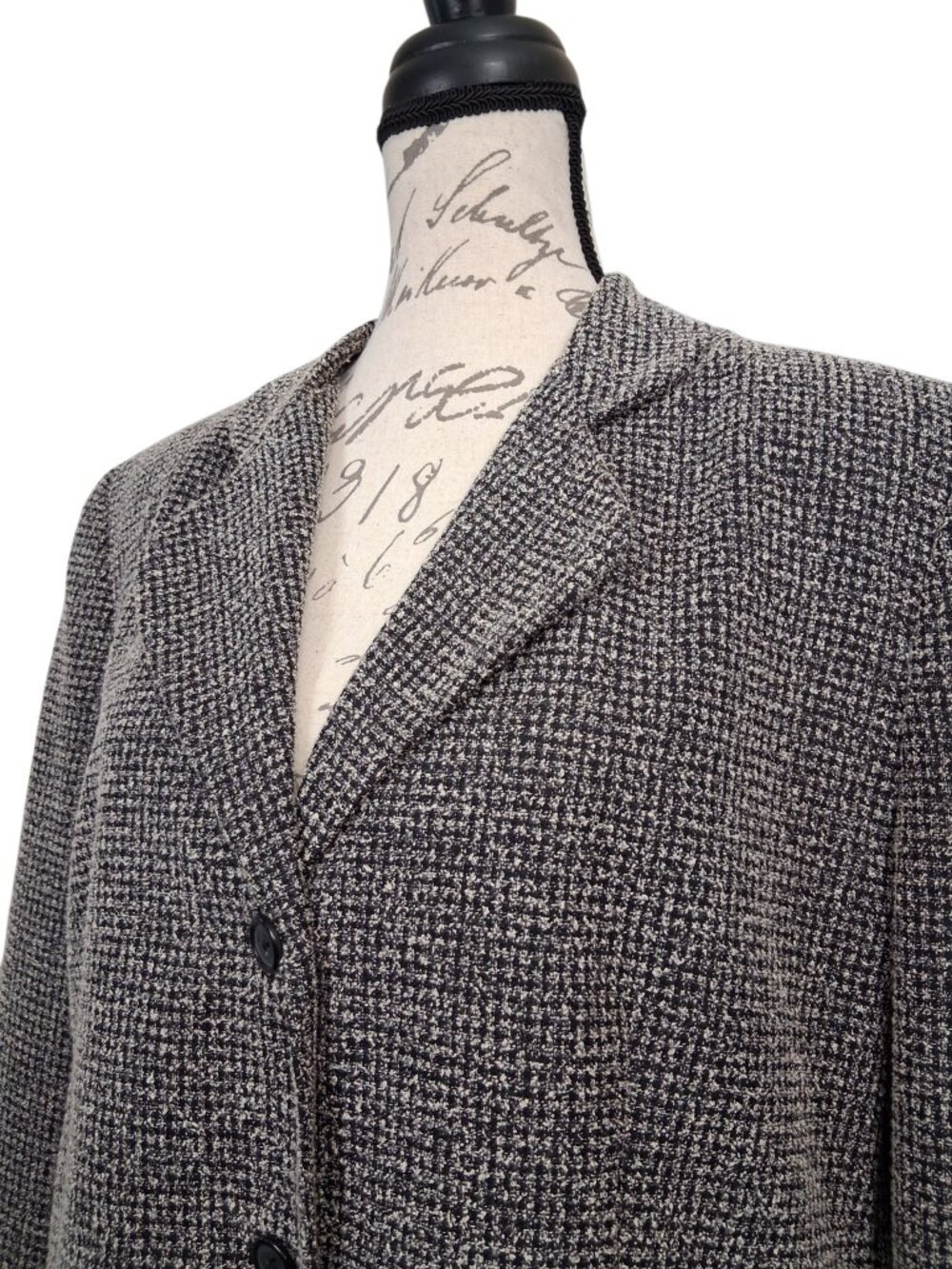Coldwater Creek | Classic Tweed Boyfriend Blazer Jacket | Size 18W